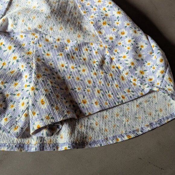 Zara Kids | TEXTURED FLORAL SKORT | 13-14 years - Picture 6 of 15